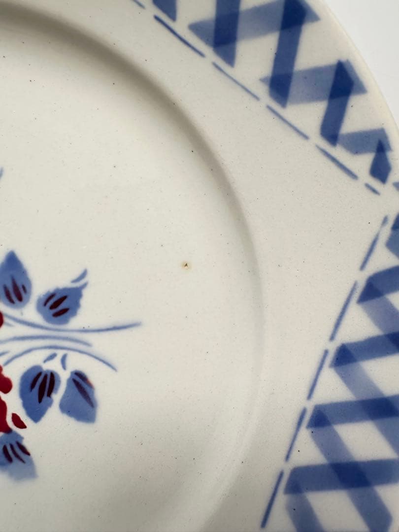 luneville リュネヴィル　ブロカント　フランス　アンティーク　プレート