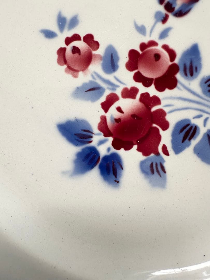 luneville リュネヴィル　ブロカント　フランス　アンティーク　プレート