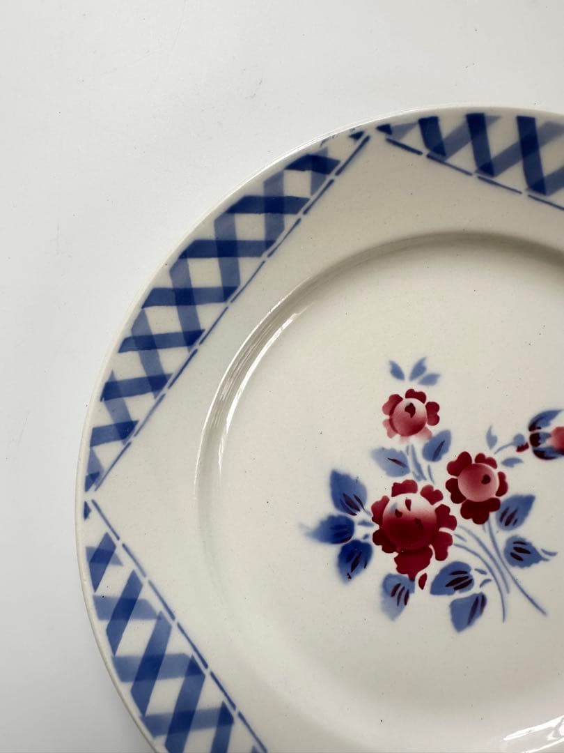 luneville リュネヴィル　ブロカント　フランス　アンティーク　プレート