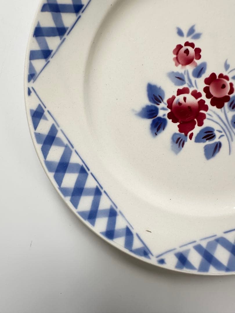 luneville リュネヴィル　ブロカント　フランス　アンティーク　プレート