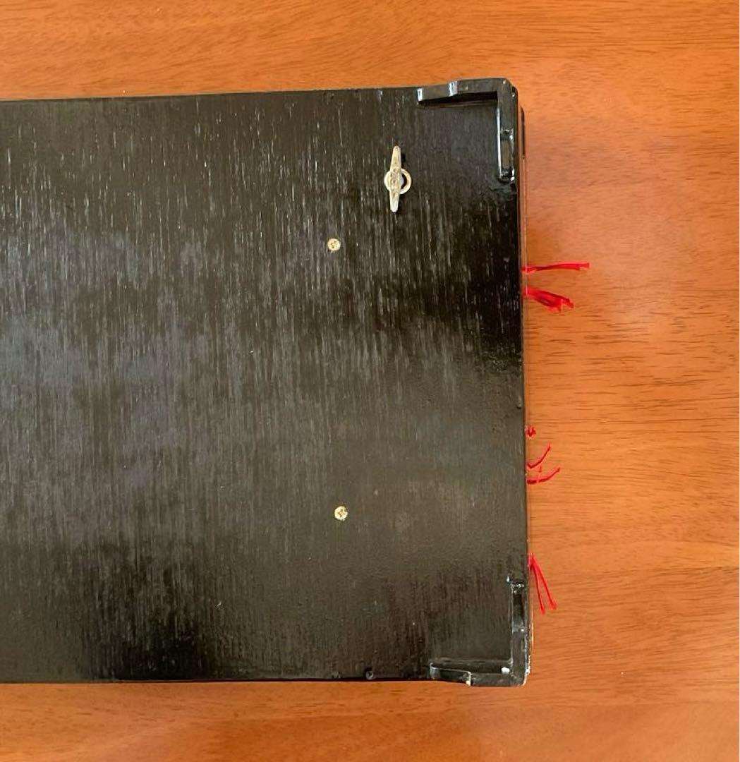 オルゴール付き写真アルバム ヴィンテージ 貝細工 シェル 卓上フォトアルバム 鷲