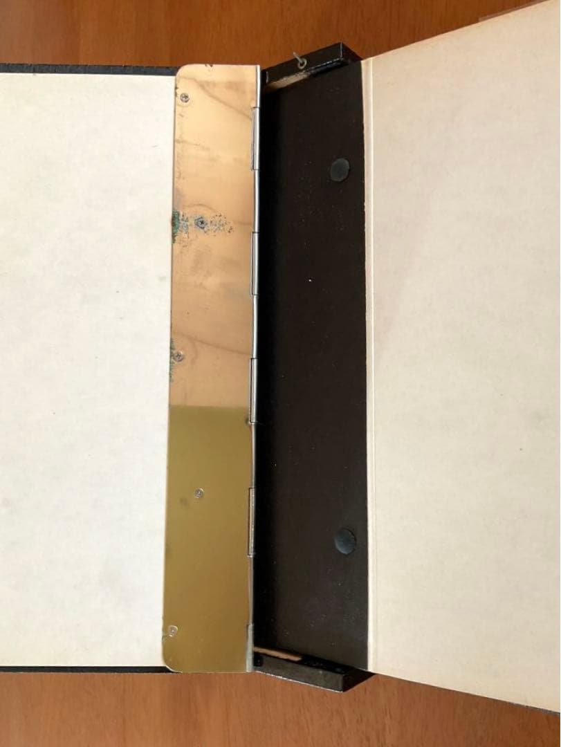 オルゴール付き写真アルバム ヴィンテージ 貝細工 シェル 卓上フォトアルバム 鷲