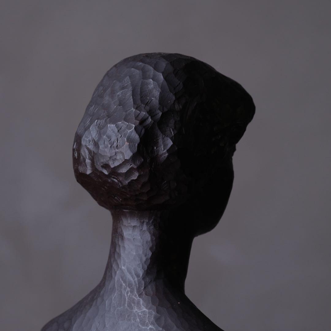 sansui77jpさま専用　木彫裸婦像 高さ95㎝　木彫り 女性像 オブジェ