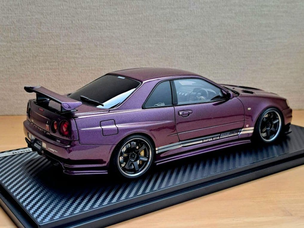 イグニッションモデル 1/18 TOP SECRET GT-R (BNR34)