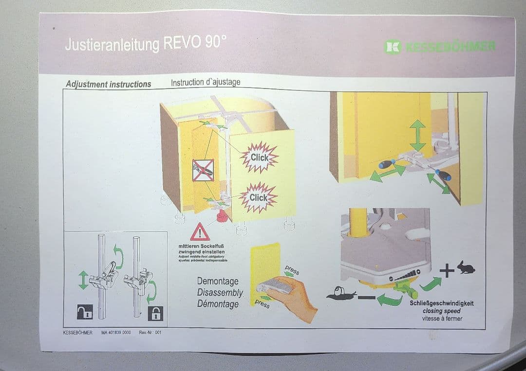 高級システムキッチンKesseböhmer REVO 90 回転コーナーユニット