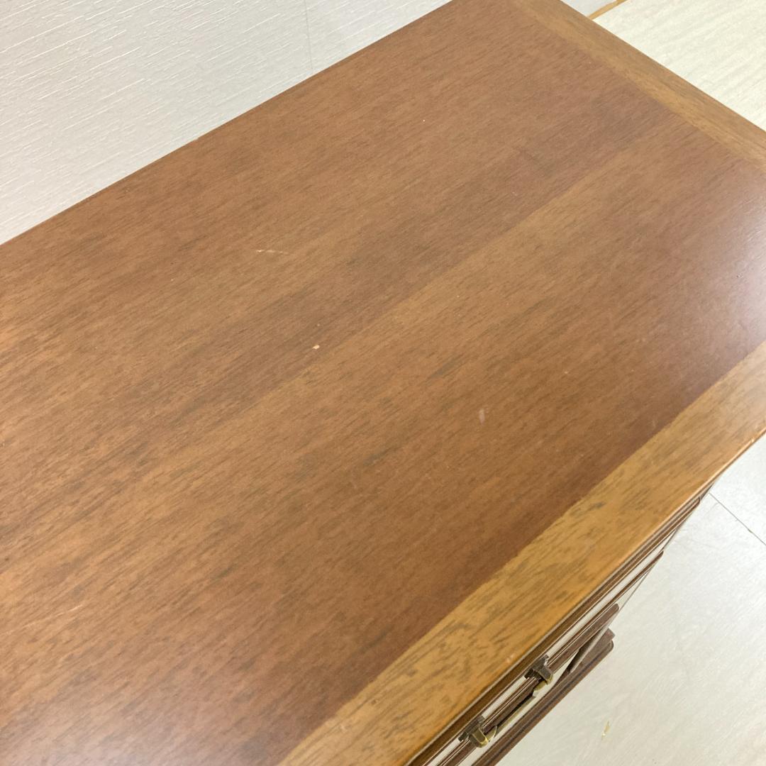 【マルニ】地中海  ロイヤル 電話台 花台 FAX台 キャビネット