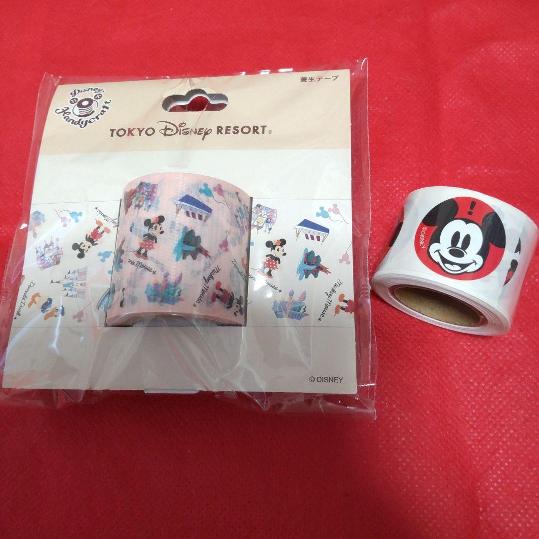 東京ディズニー メモ用紙セット テープ シール