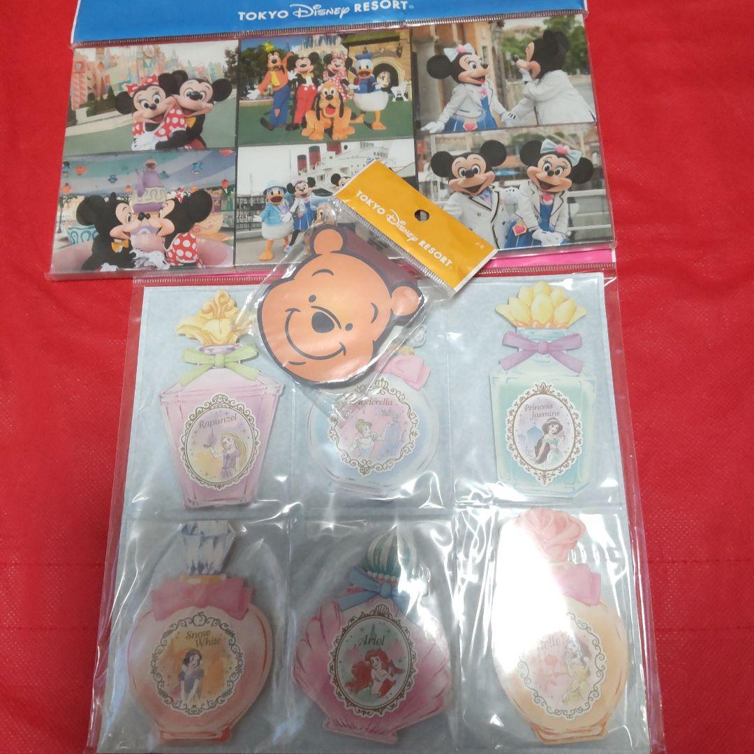 東京ディズニー メモ用紙セット テープ シール