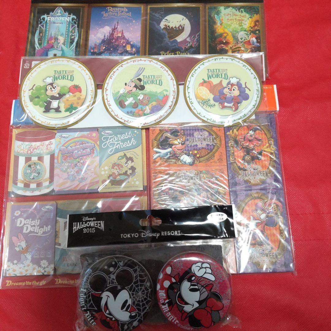 東京ディズニー メモ用紙セット テープ シール