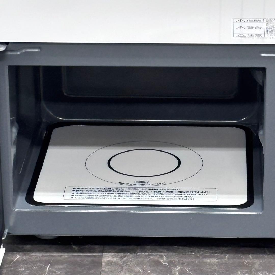 ◇送料込！2024年 アイリスオーヤマ フラット電子レンジ PMG-F188-W