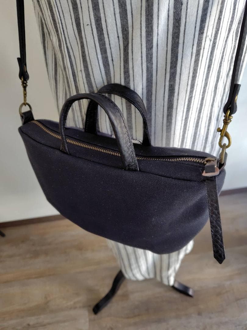 光*莉様 ミナペルホネン/2025tambourineタンバリンネイビー×白/ミ