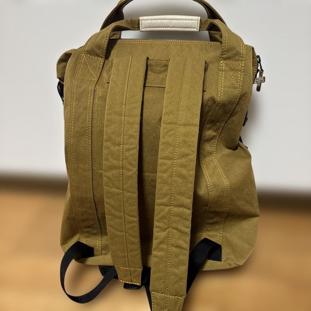 超美品　日乃本帆布　日ノ本帆布　ヒノモトハンプ　コンブ　トート型リュック　日本製