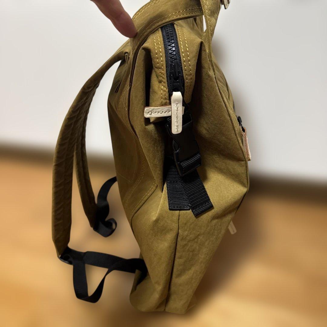 超美品　日乃本帆布　日ノ本帆布　ヒノモトハンプ　コンブ　トート型リュック　日本製