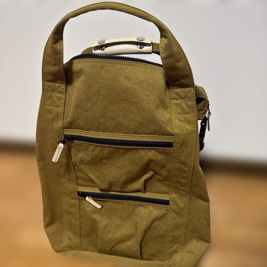 超美品　日乃本帆布　日ノ本帆布　ヒノモトハンプ　コンブ　トート型リュック　日本製