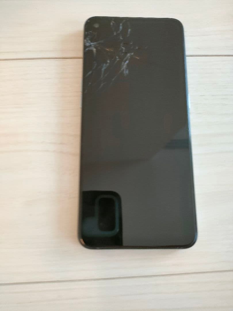 OPPO RENO5A ブルー　画面割れCPH2199SIMフリー