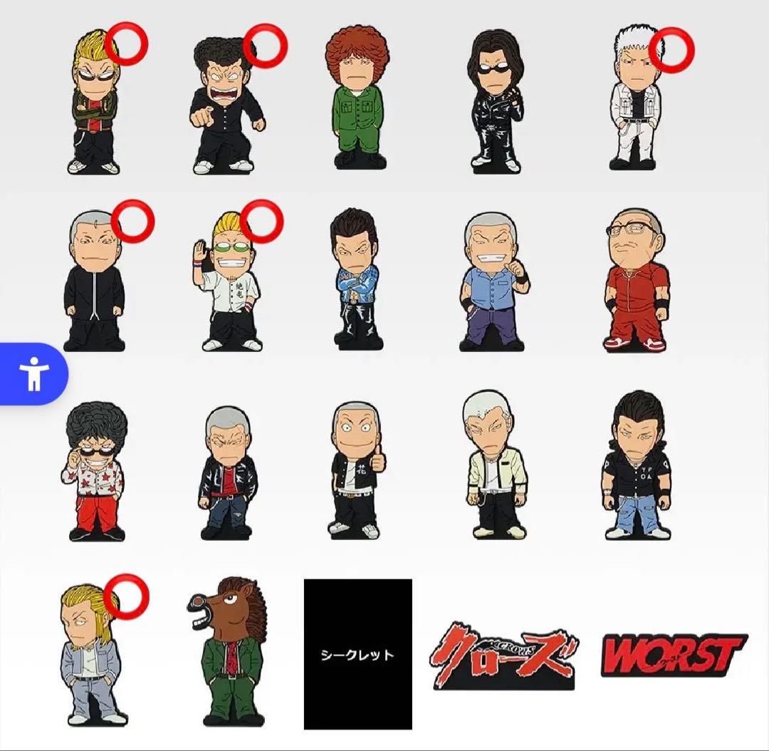 一番くじクローズ&WORST さすらいの鴉たち