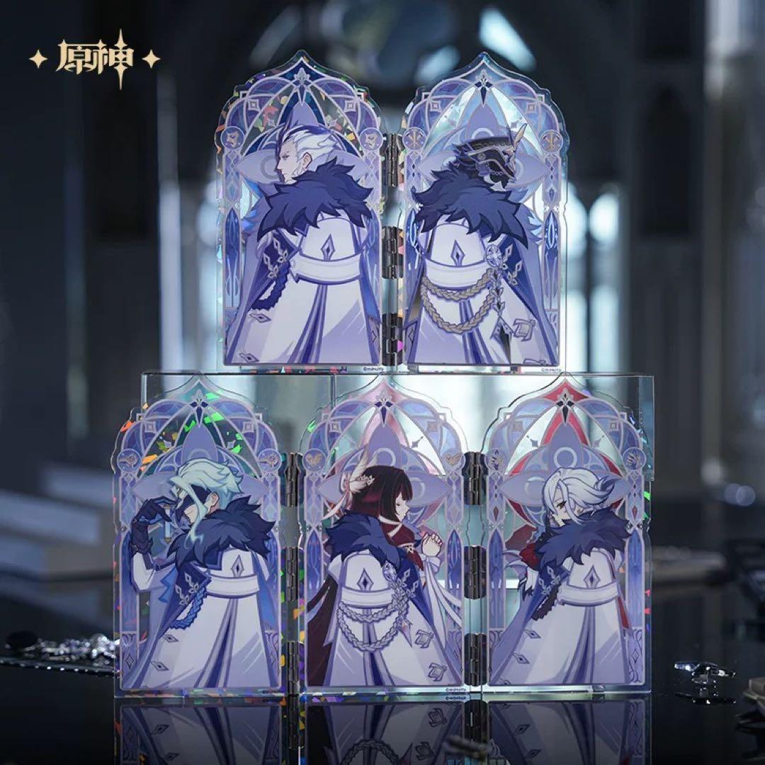 原神 厳霜と狂焔シリーズ アクリルスタンド アクスタ コンプリート 執行官