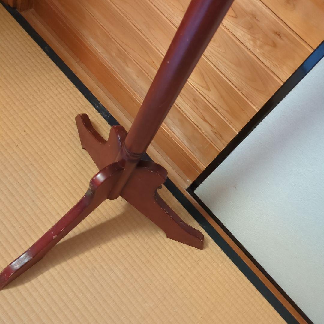 ダークブラウン コートハンガー 高さ180cm