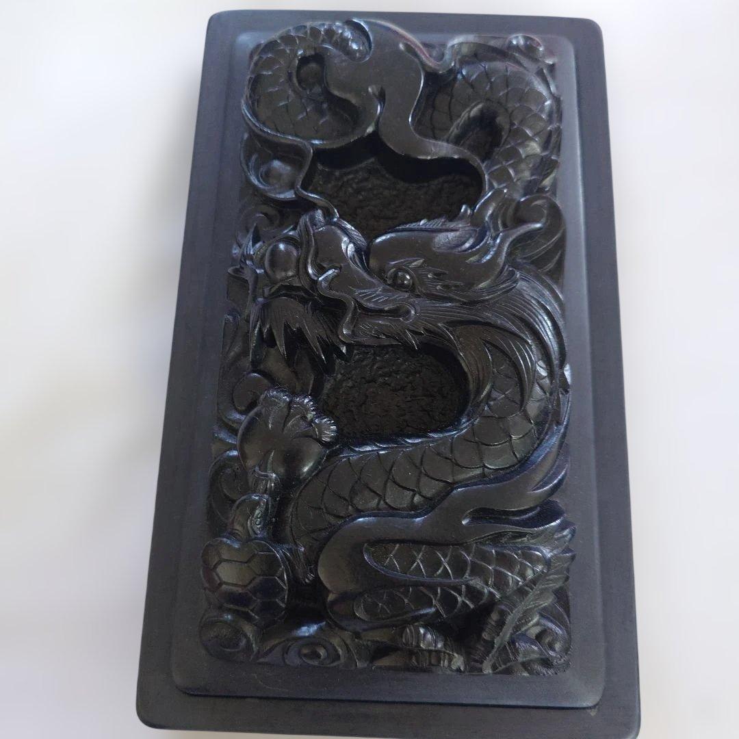 書道セット 墨、硯、文鎮、筆など箱付き