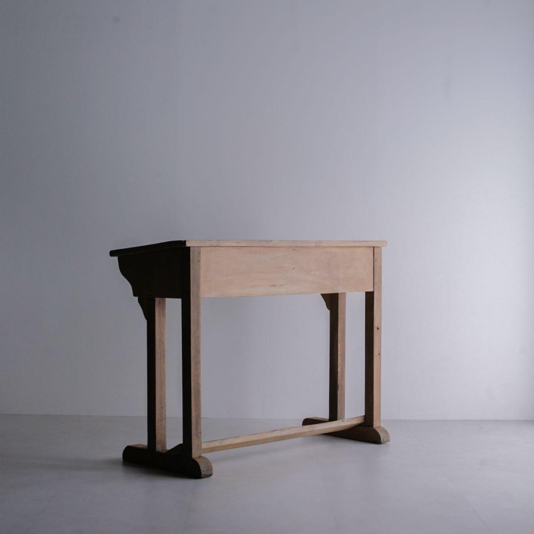 フランス　オーク材　 アンティークデスク 無垢材 プロカント 古家具