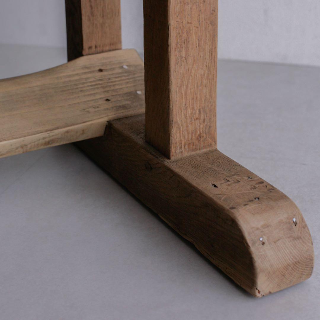 フランス　オーク材　 アンティークデスク 無垢材 プロカント 古家具