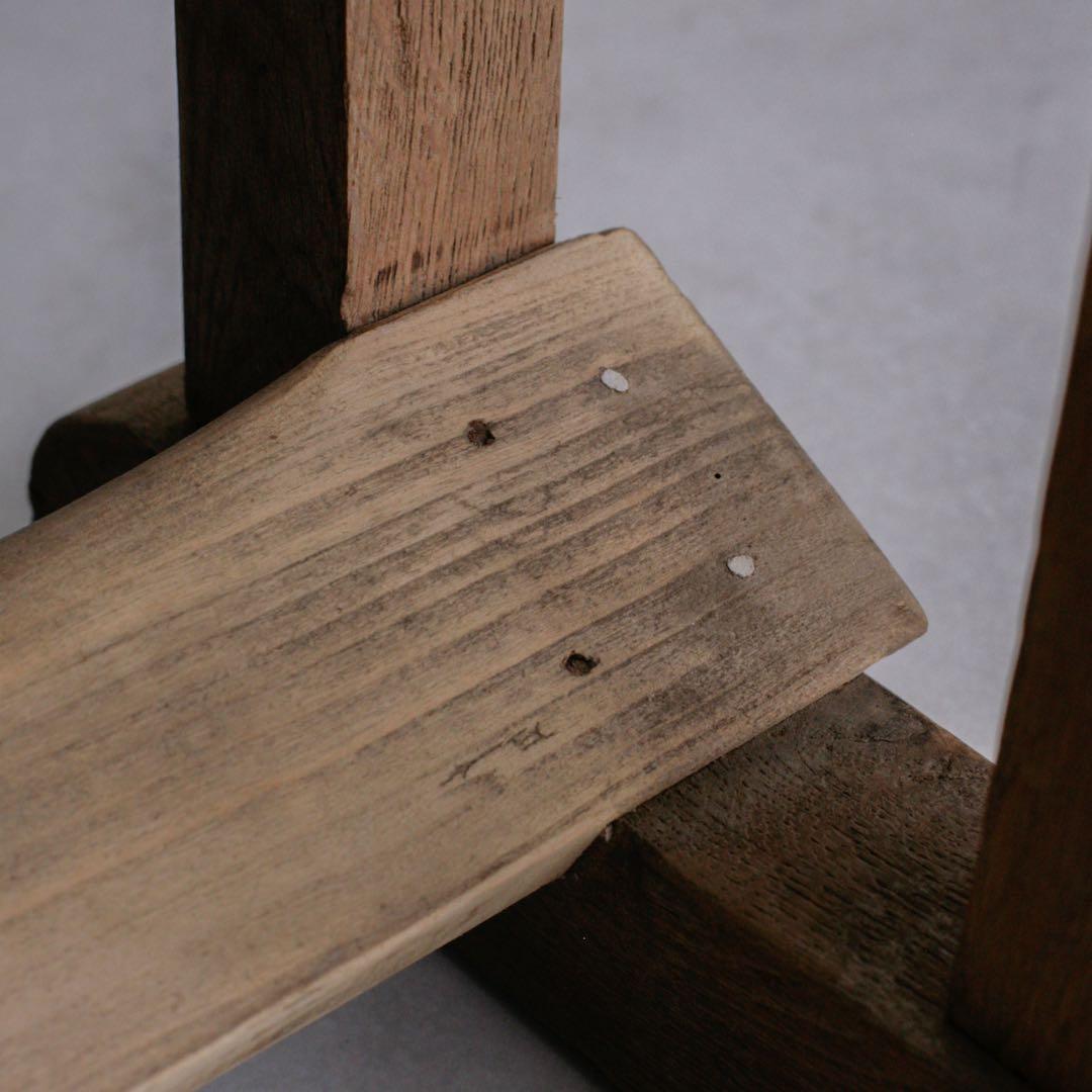 フランス　オーク材　 アンティークデスク 無垢材 プロカント 古家具