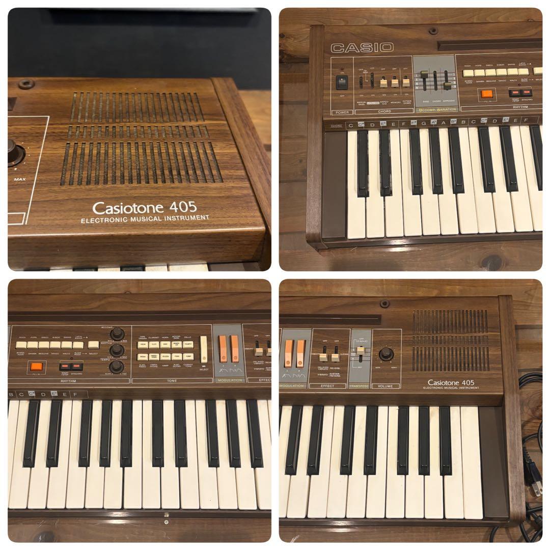 希少 CASIO カシオトーン Casiotone CT-405 電子キーボード