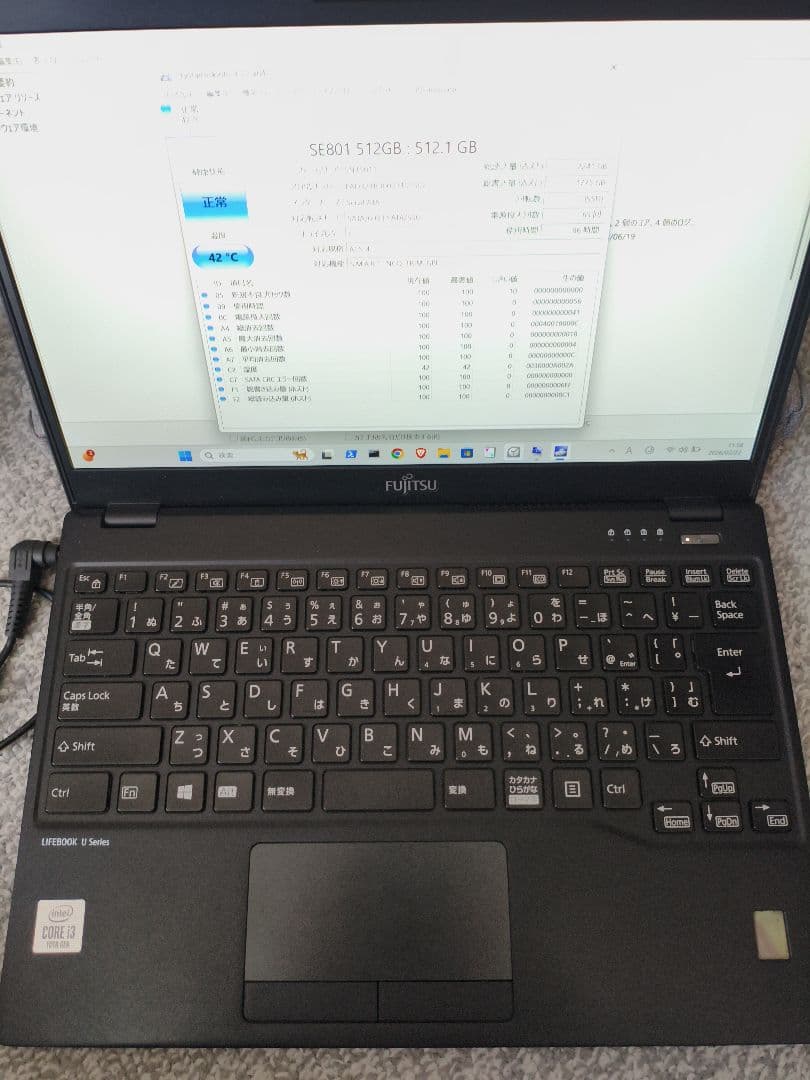 Windowsノート本体 LIFEBOOK U9310/D i3/8GB/SSD512GB Win11