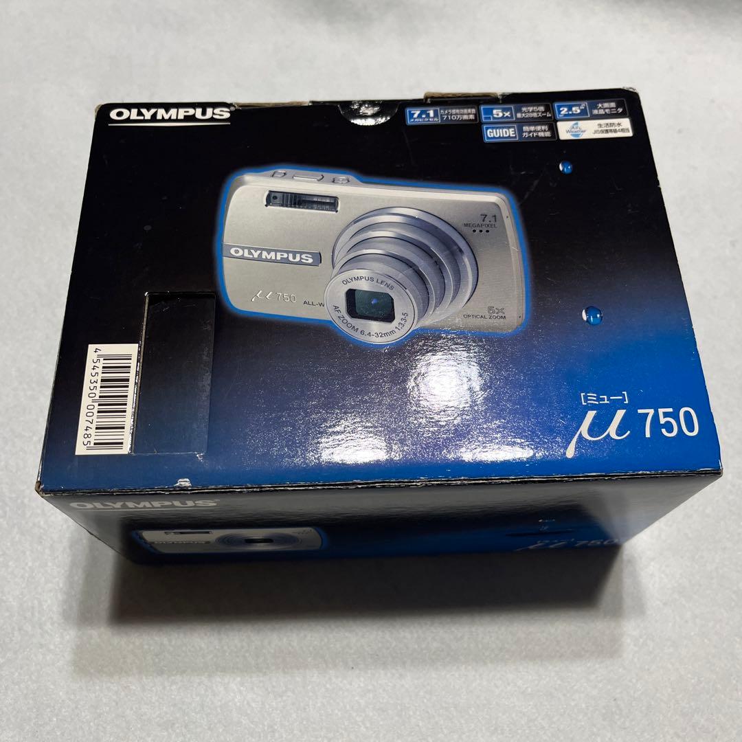 オリンパス OLYMPUS ミュー μ750 デジタルカメラ 外箱+説明書付き