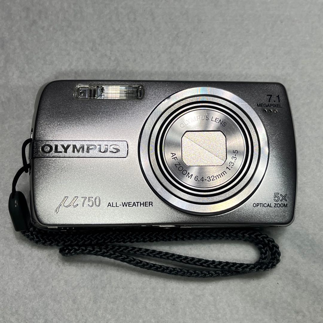 オリンパス OLYMPUS ミュー μ750 デジタルカメラ 外箱+説明書付き