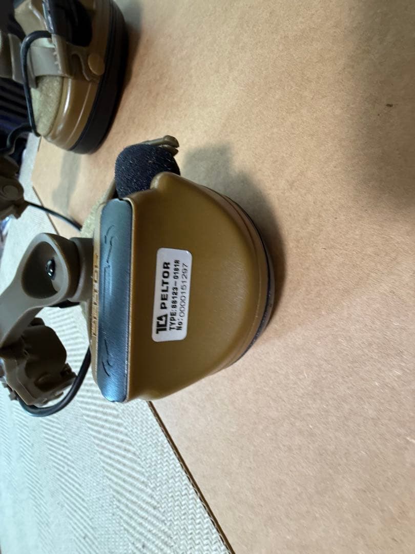 tca comtac3 pttセット 集音 3M Peltor ヘッドセット