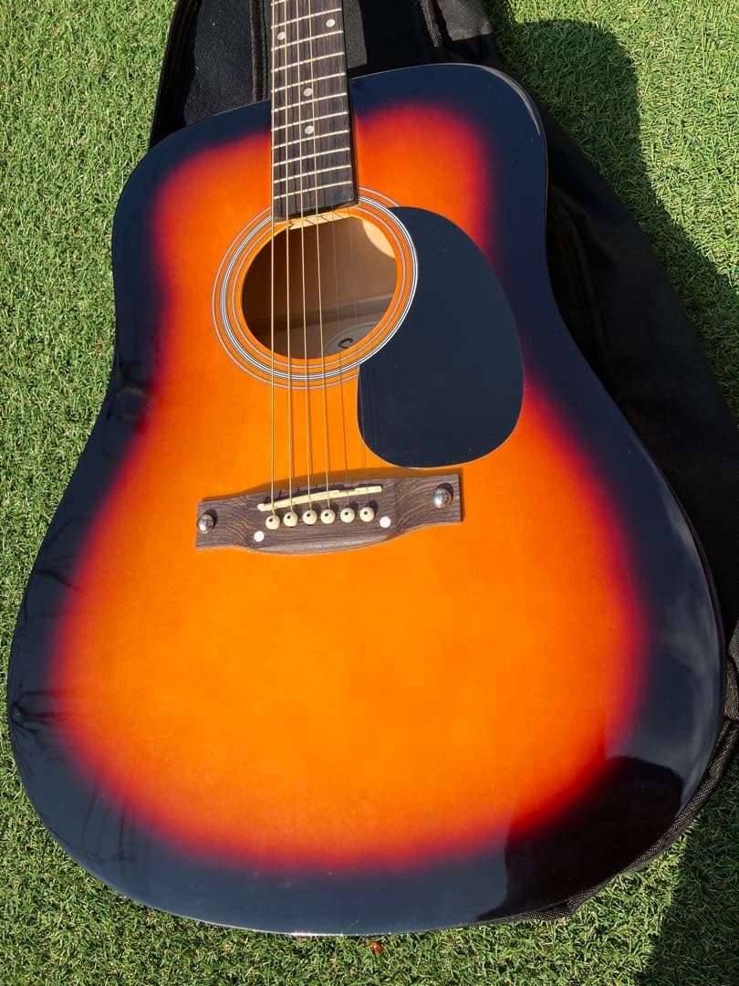 フェンダーフォークギター！ ソフトケース付きます。