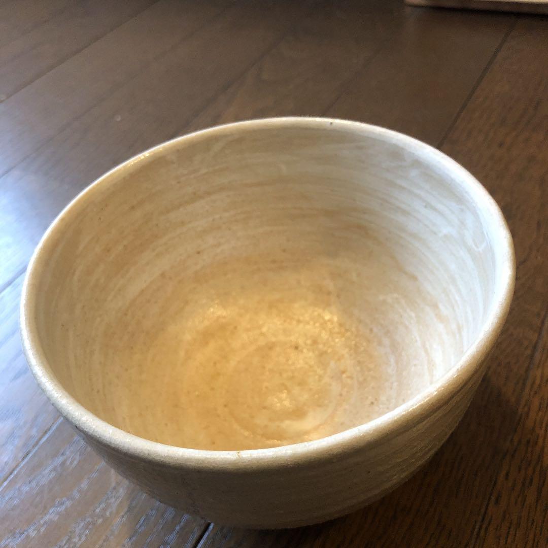 茶道具 萩 茶碗 鵬雲斎花押あり 十四代坂倉新兵衛造