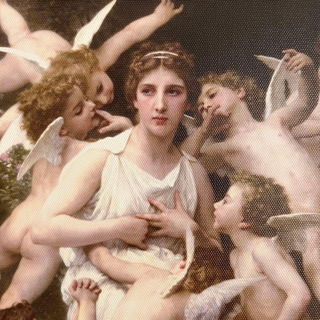 キャンバスプリントアートブグロー 急襲 絵画 額付き インテリア