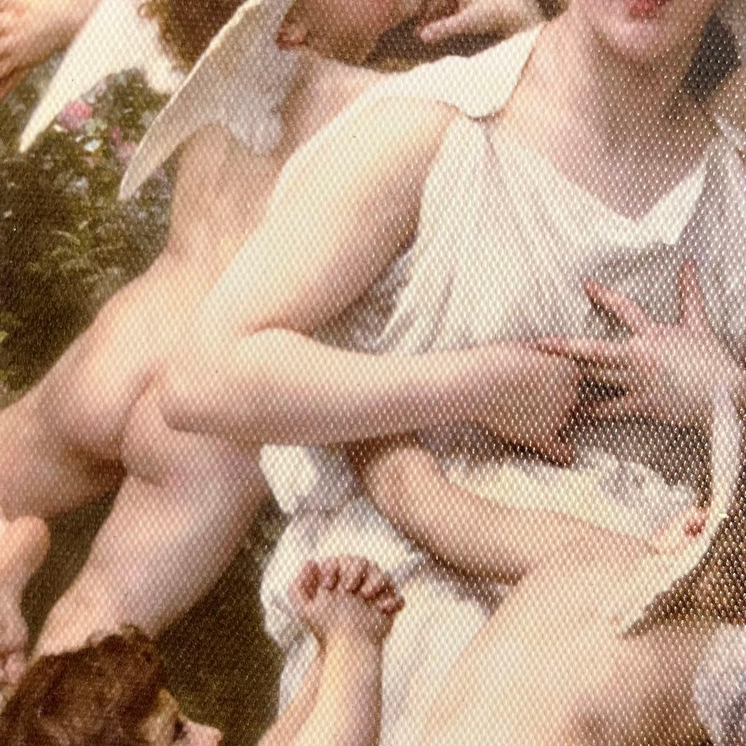 キャンバスプリントアートブグロー 急襲 絵画 額付き インテリア