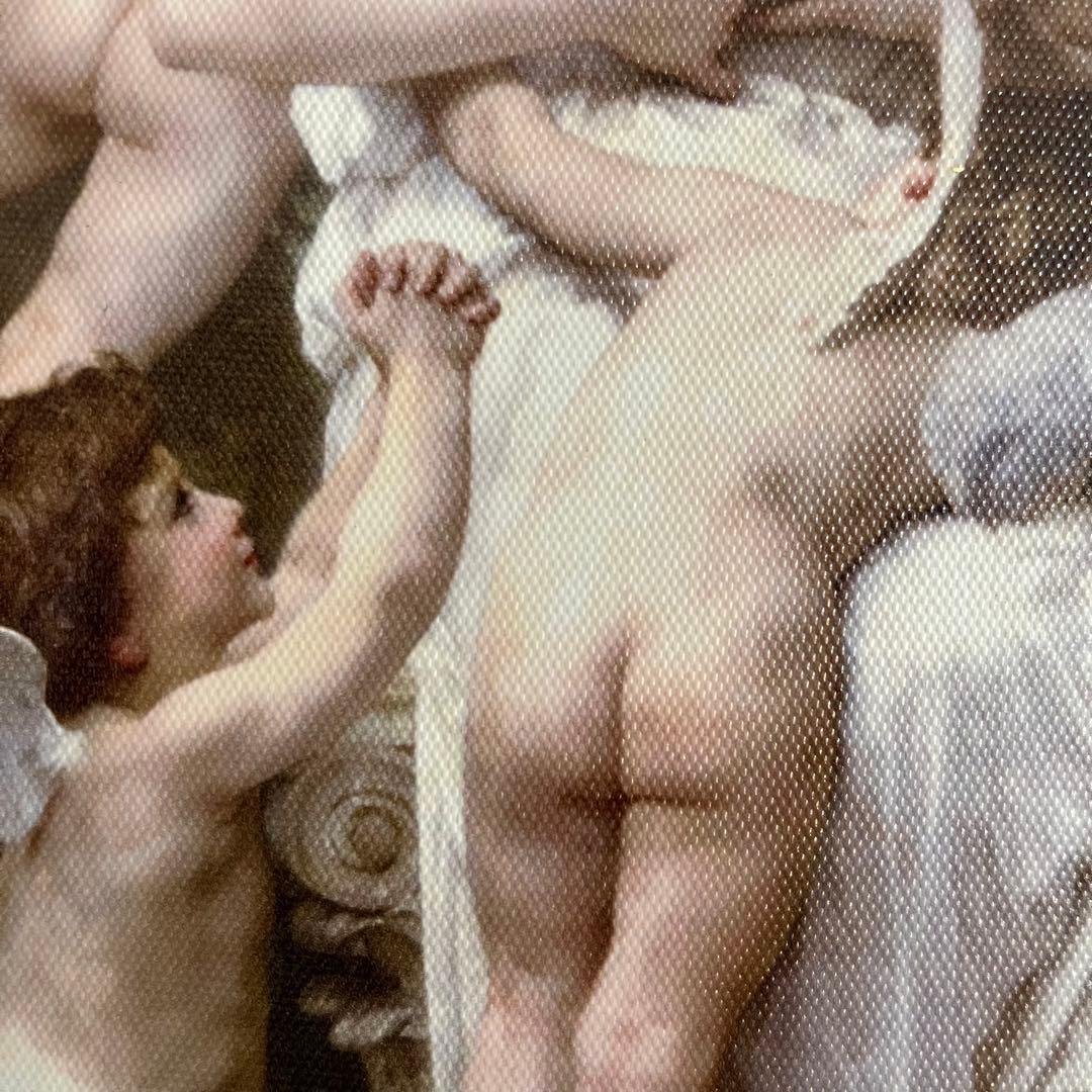 キャンバスプリントアートブグロー 急襲 絵画 額付き インテリア