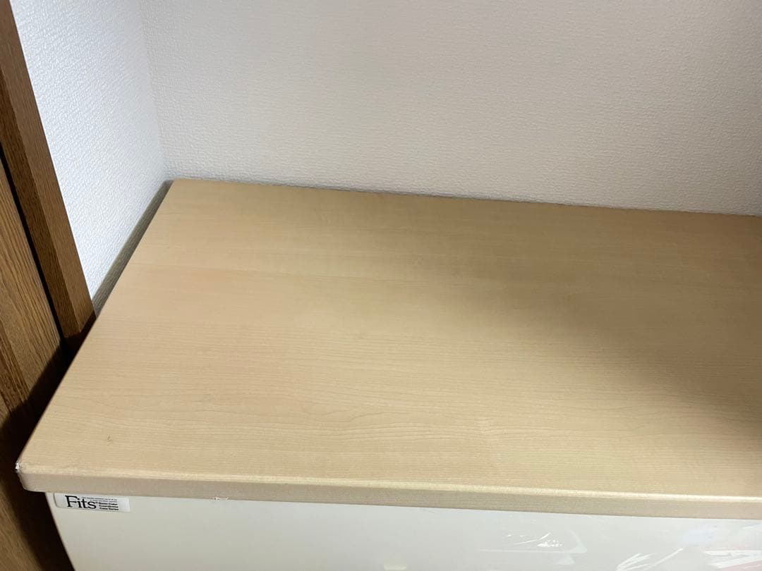 天馬　Fits フィッツ　プラスチックチェスト　6段　木製天板　幅75cm