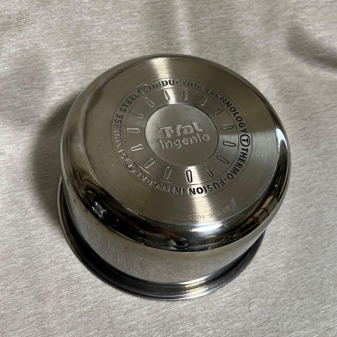 T-fal（ティファール）インジニオシリーズ ステンレス鍋 フタ 5点セット