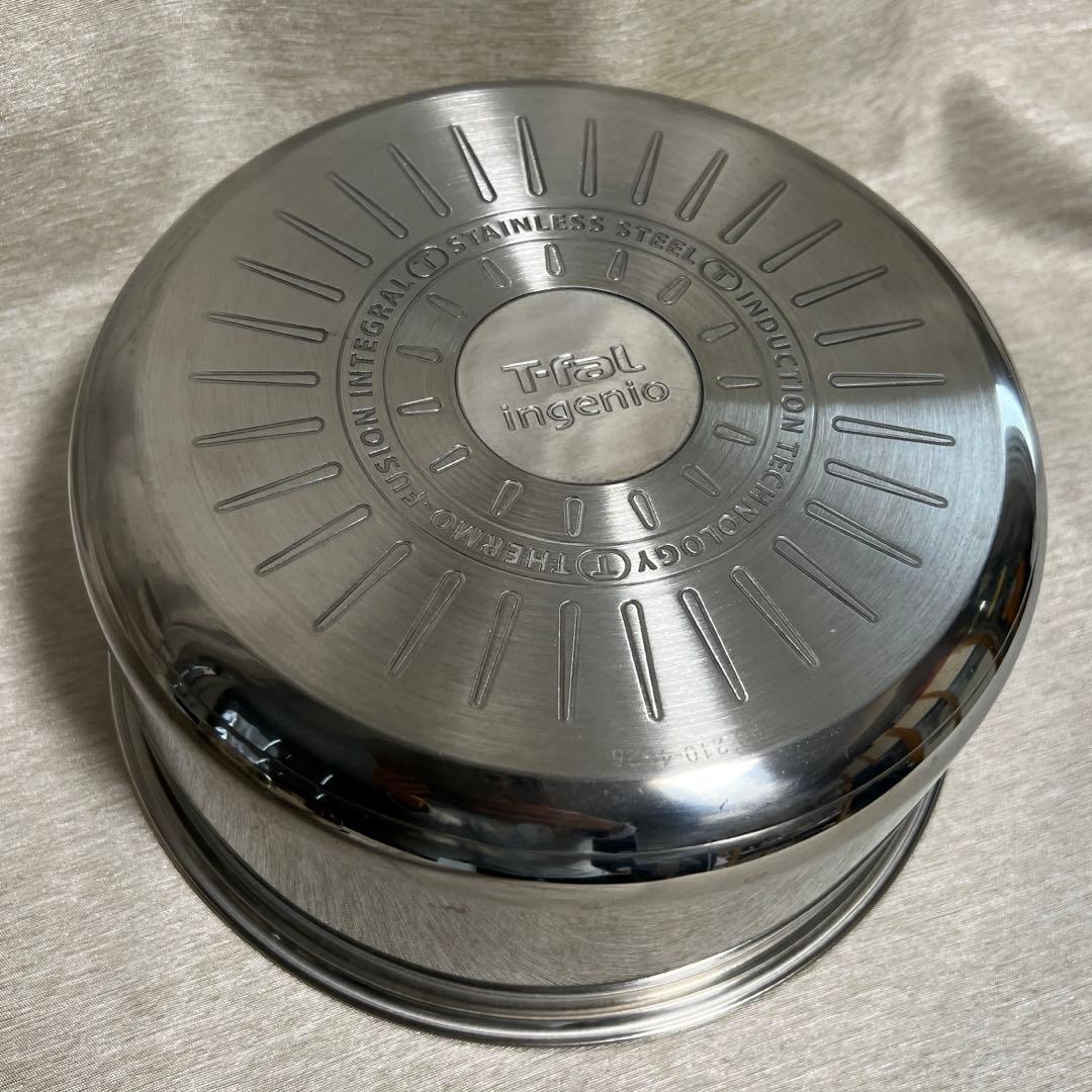 T-fal（ティファール）インジニオシリーズ ステンレス鍋 フタ 5点セット