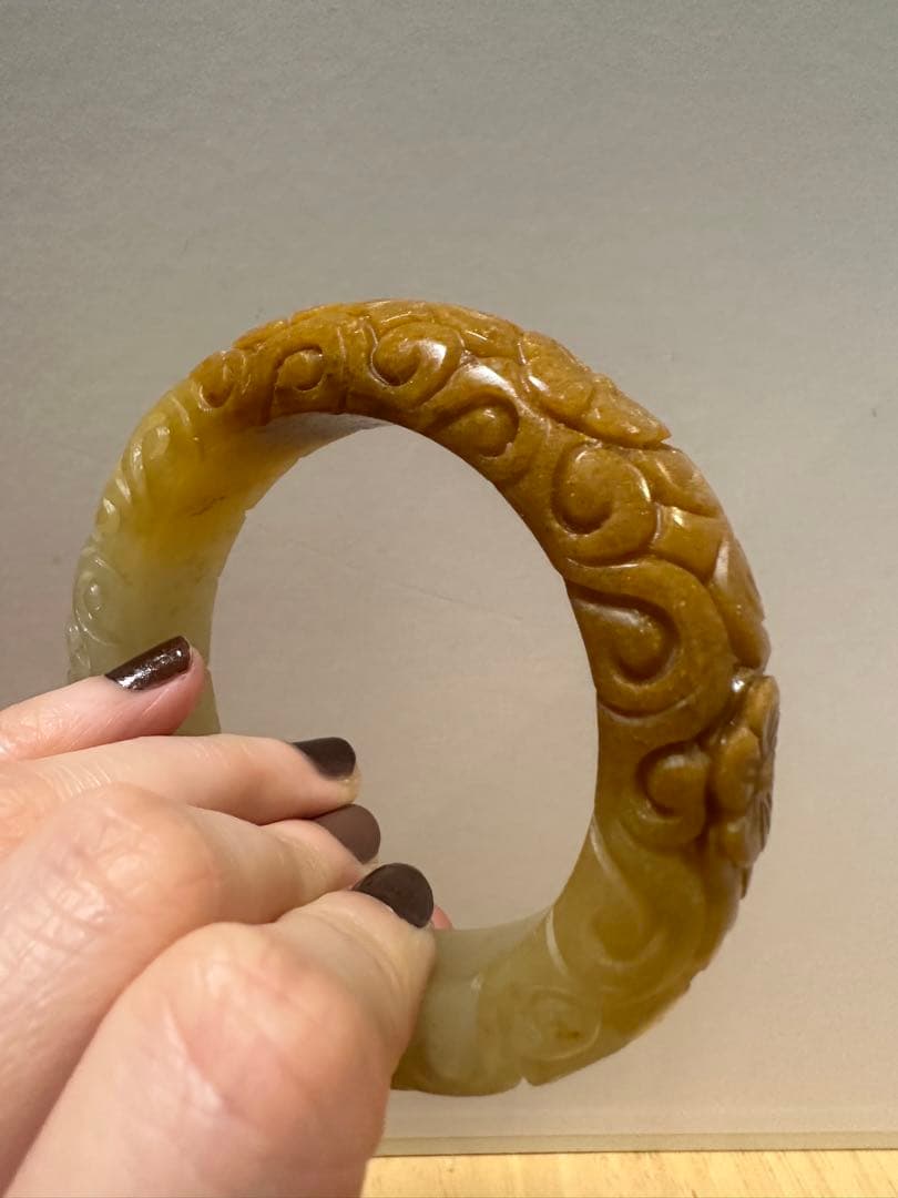 春節祭　団雲紋　金玉満堂バングル