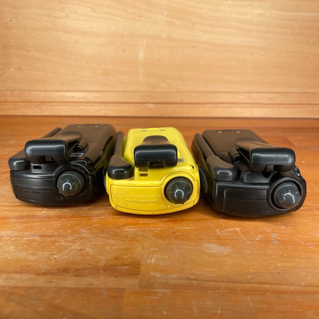 【kenwood】トランシーバー　3台　まとめ売り