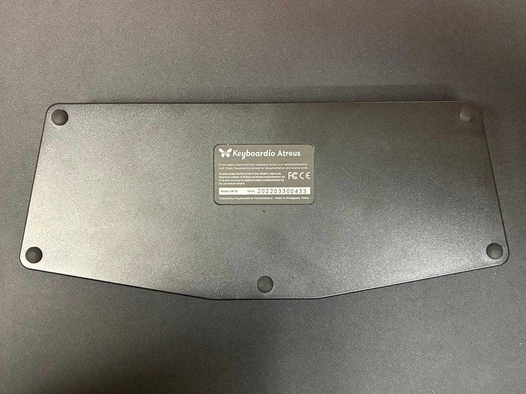 【専用ケース付】Keyboardio Atreus (赤軸)