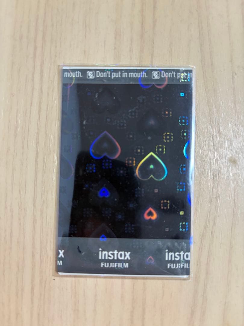 ITZY ユナ　直筆サイン入りポラロイド写真 富士フィルム