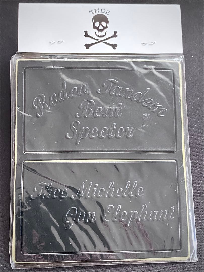 【未開封品+おまけ付き!】ミッシェルガンエレファント レザー風ステッカー３枚組