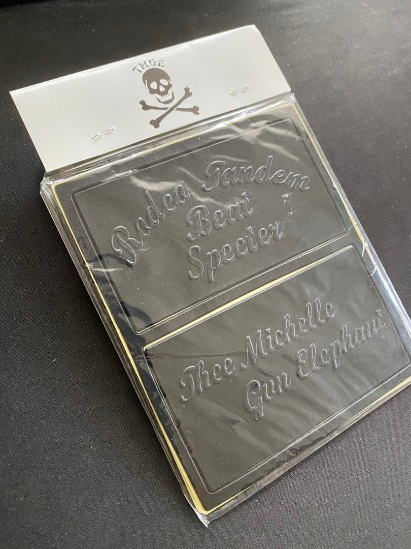 【未開封品+おまけ付き!】ミッシェルガンエレファント レザー風ステッカー３枚組