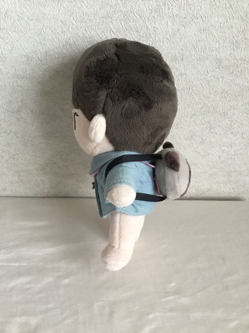 ご予約済み　　ムンビン　ぬいぐるみ　18cm シャツ　リュック　FCブレスレット
