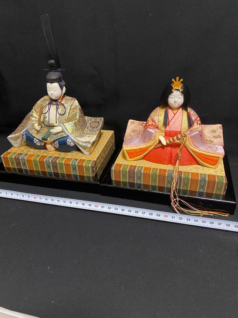 雛人形　柿沼東光作　江戸木目込