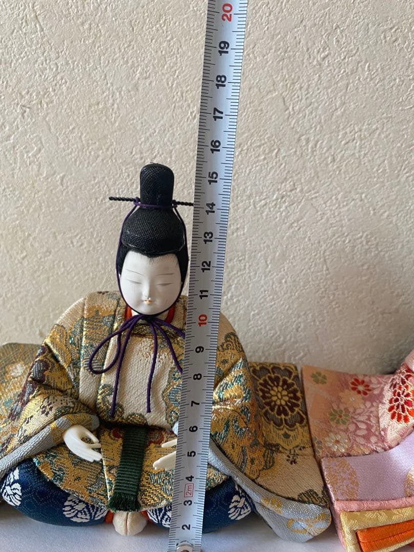 雛人形　柿沼東光作　江戸木目込