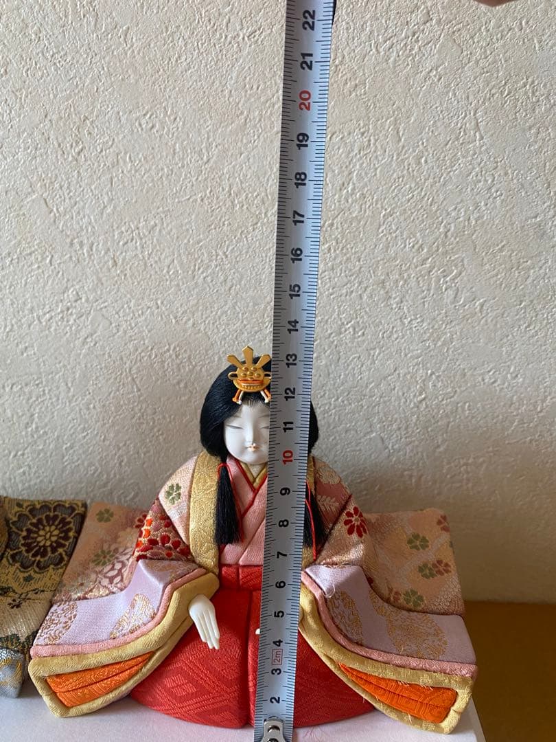 雛人形　柿沼東光作　江戸木目込