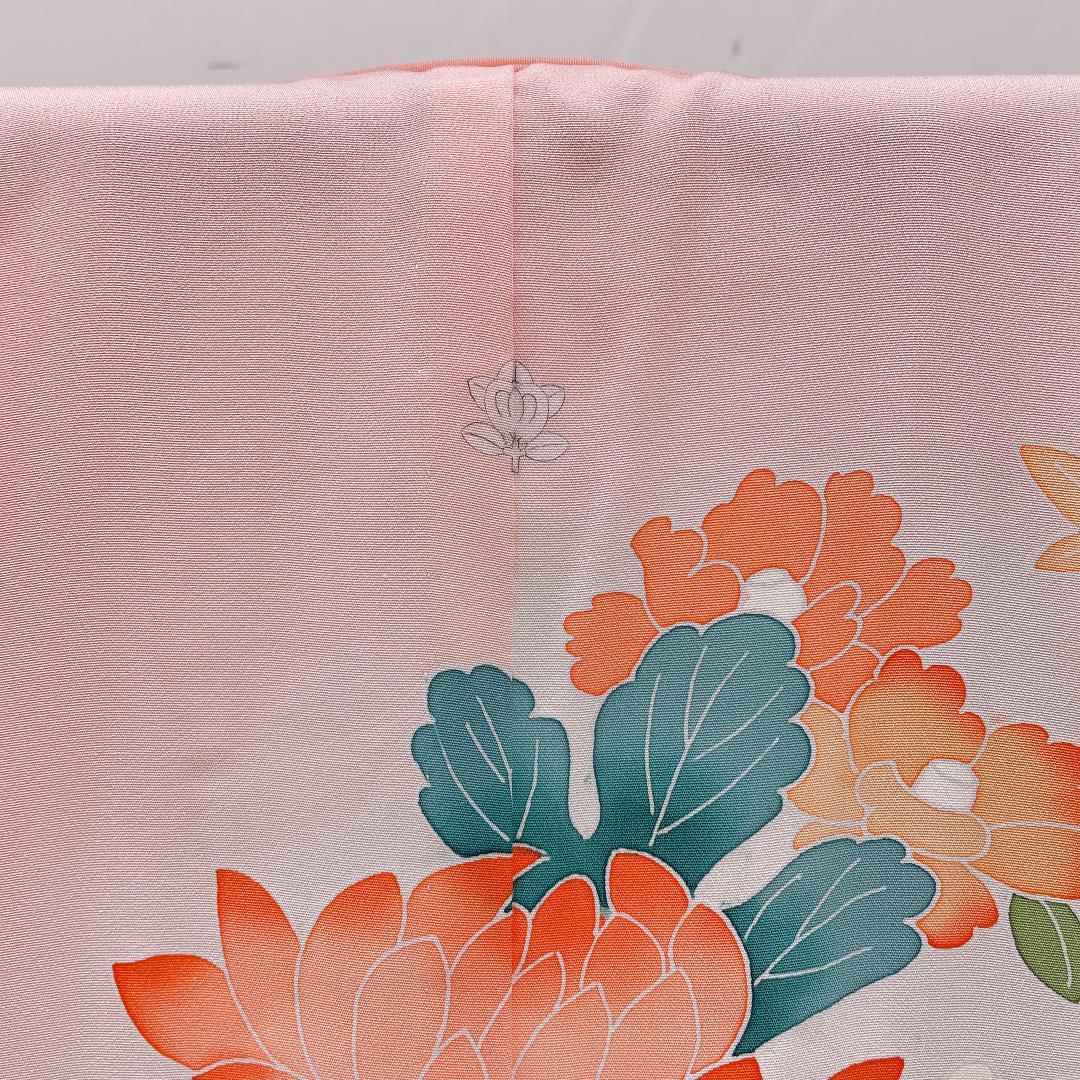 Ｙ★4025★ 子供着物 七五三 女の子 四つ身 単品 単衣仕立て